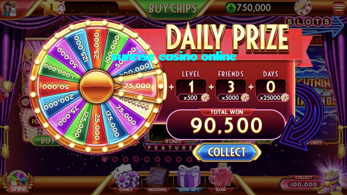 sunrise casino online